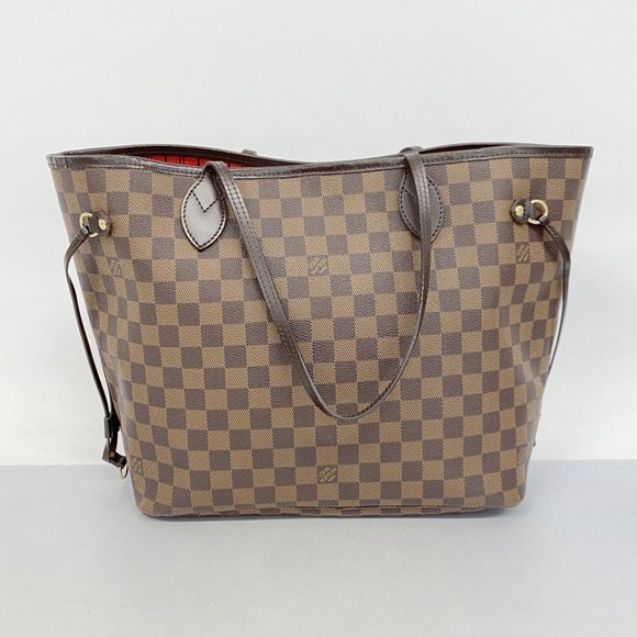 Louis Vuitton Tote Bag Damier Neverfull MM N51105 Ebene Women's - Picture 11 of 11